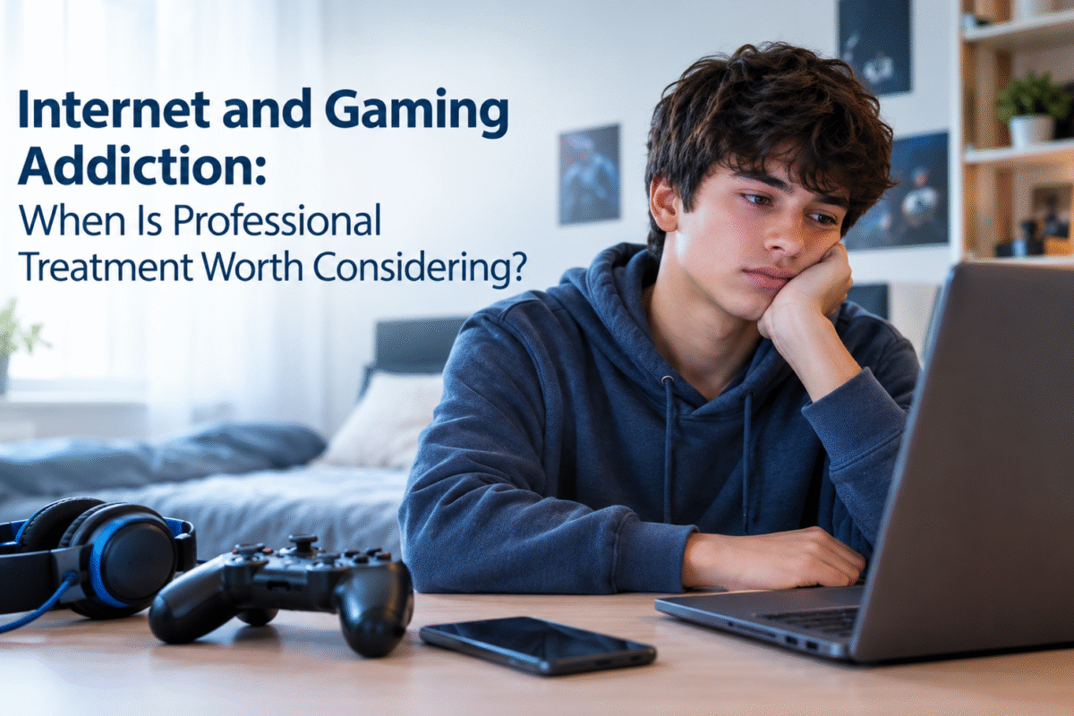 Internet and Gaming Addiction: When Is Professional Treatment Worth Considering?